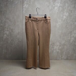 New Ann Taylor LOFT The Sutton Flare Pants sz 12 Check Herringbone